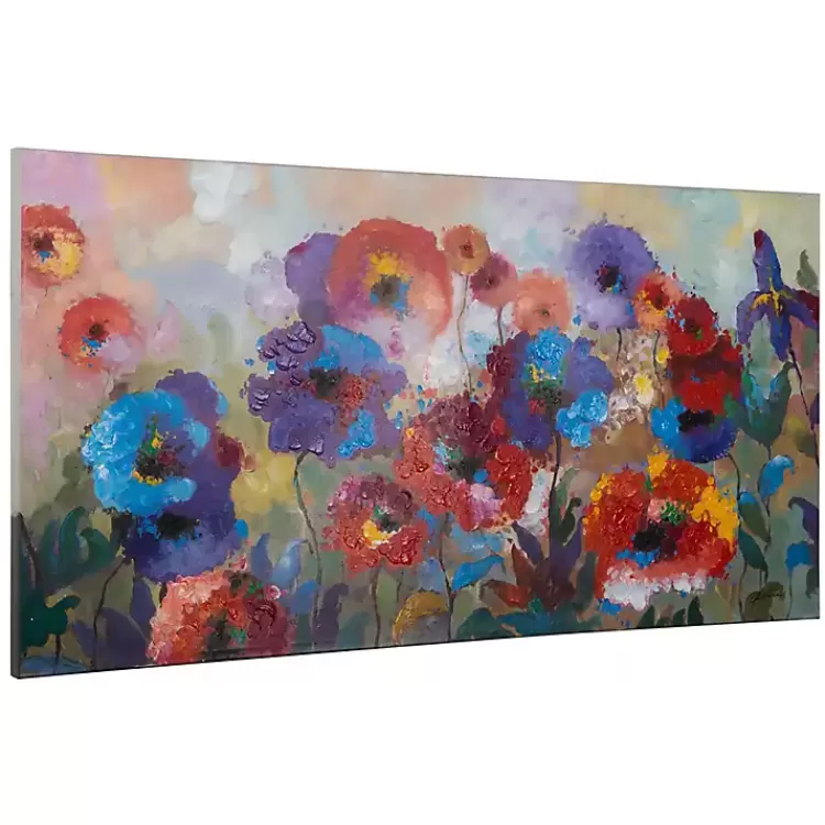 Flower Garden Canvas Wall Art>Kirklands Home Cheap