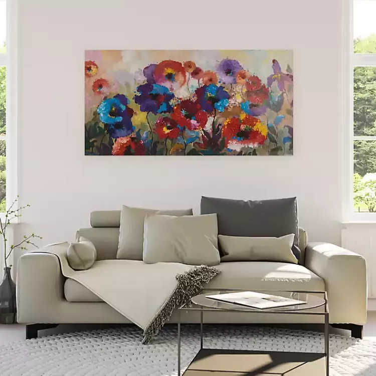 flower_garden_canvas_wall_art_3.webp Flower Garden Canvas Wall Art>Kirklands Home Cheap