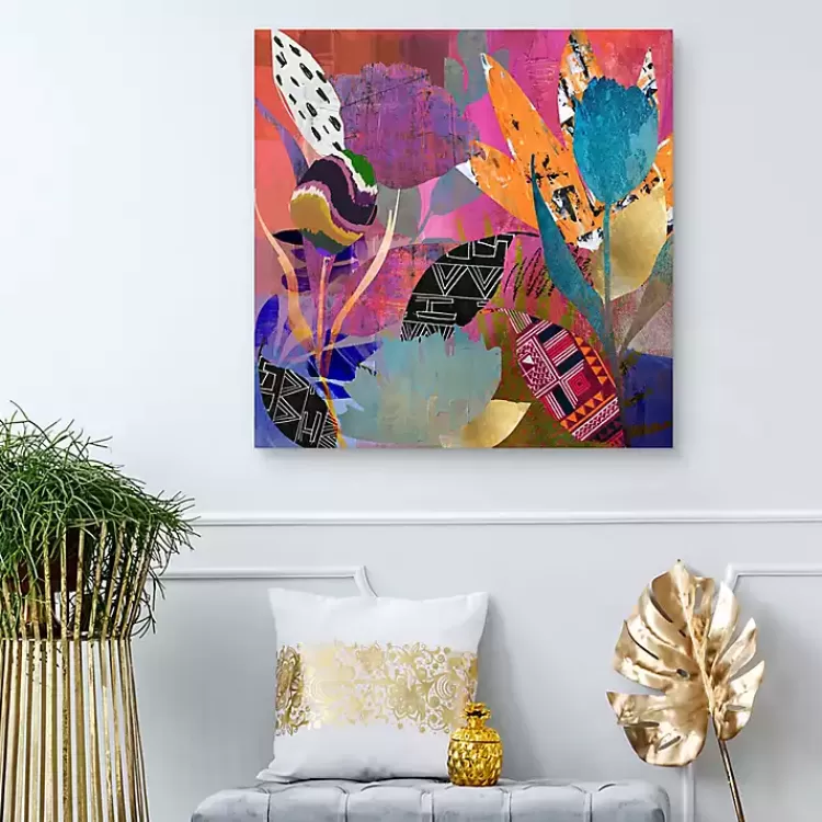flower_power_canvas_art_print_x_in_3.webp Flower Power Canvas Art Print, 35x35 in.>Kirklands Home Online