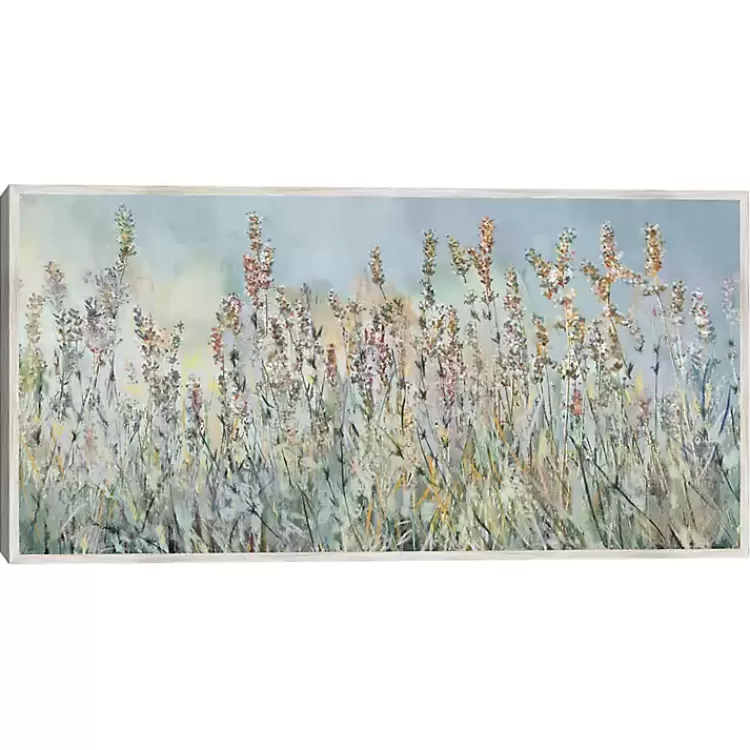 Flowering Fields Framed Canvas Art Print>Kirklands Home Shop