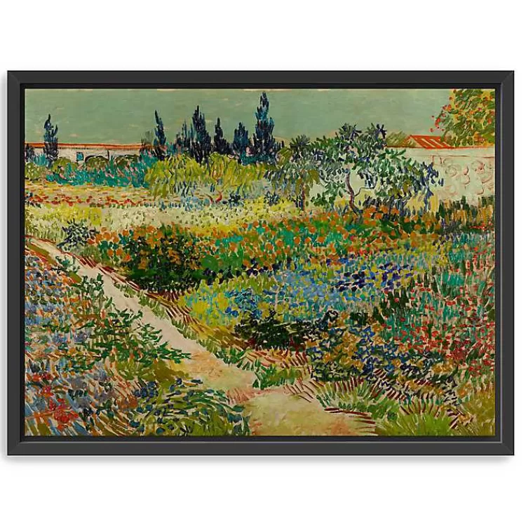 Flowering Garden Path Canvas Art Print, 42x32 in.>Kirklands Home Sale