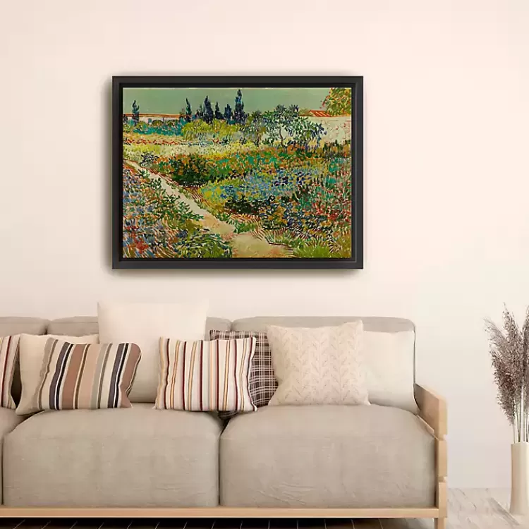 Flowering Garden Path Canvas Art Print, 42x32 in.>Kirklands Home Sale