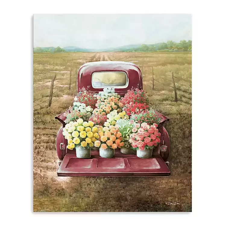 Flowers for Sale Canvas Art Print>Kirklands Home Hot