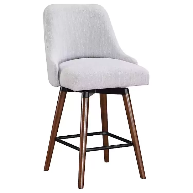 Fog Mid-Century Modern Swivel Counter Stool>Kirklands Home Store