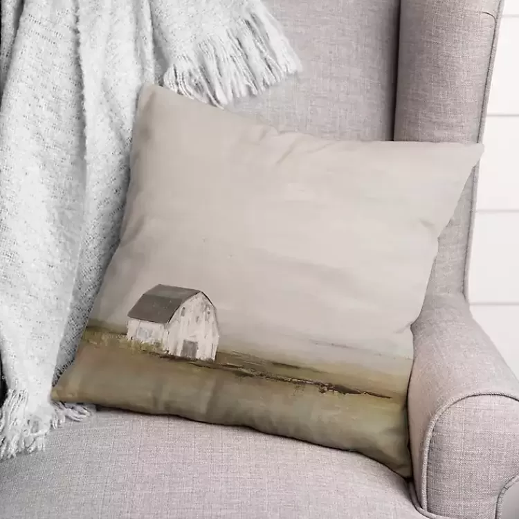 Foggy Barn Indoor/Outdoor Pillow>Kirklands Home Discount