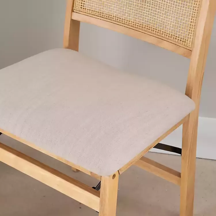 folding_rattan_cane_back_cushioned_chair_7.webp Folding Rat Cane Back Cushioned Chair>Kirklands Home New