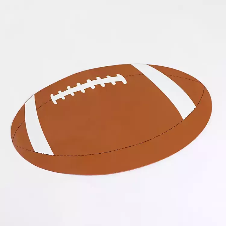 Football Shaped Placemat>Kirklands Home Best Sale