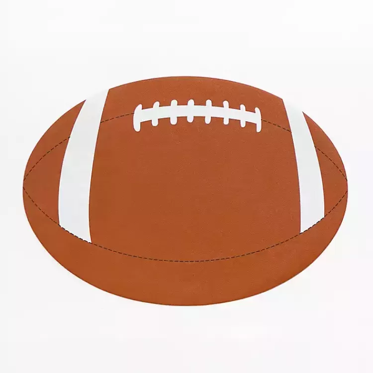Football Shaped Placemat>Kirklands Home Best Sale