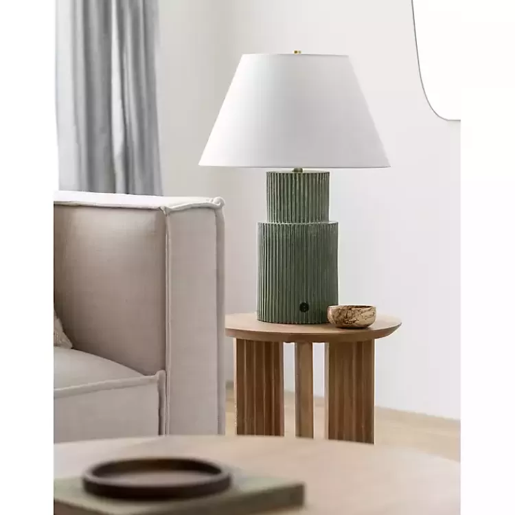 forest_green_ribbed_table_lamp_4.webp Forest Green Ribbed Table Lamp>Kirklands Home Shop