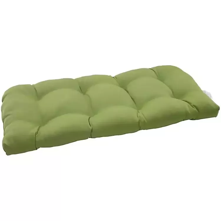 Forest Tufted Outdoor Loveseat Cushion>Kirklands Home Clearance