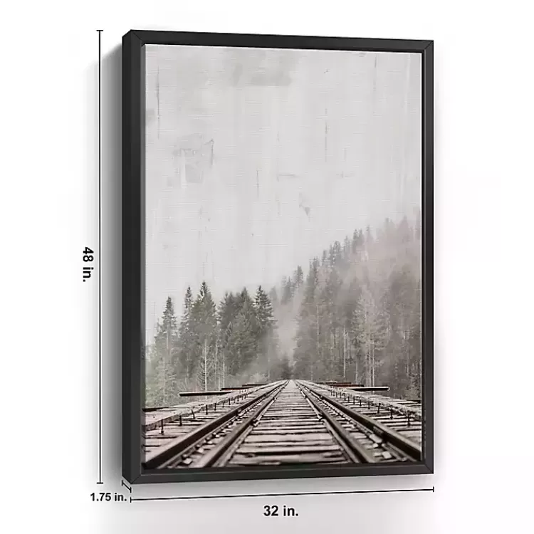 forest_railway_framed_giclee_canvas_art_print_3.webp Forest Railway Framed Giclee Canvas Art Print>Kirklands Home Hot
