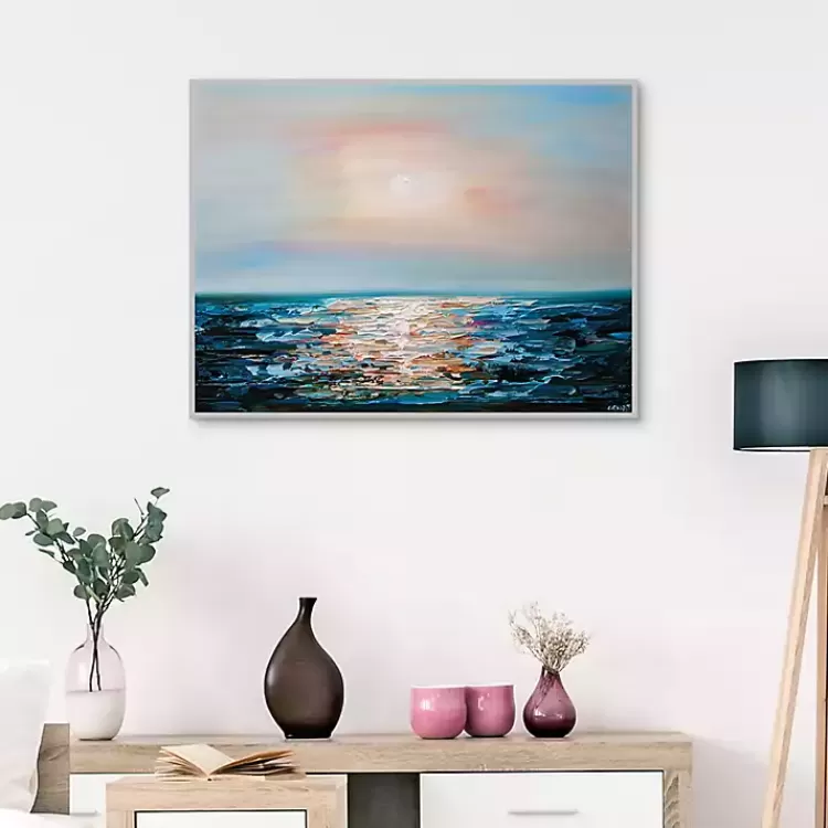 Forgotten Sunrise Framed Canvas Art Print>Kirklands Home Discount
