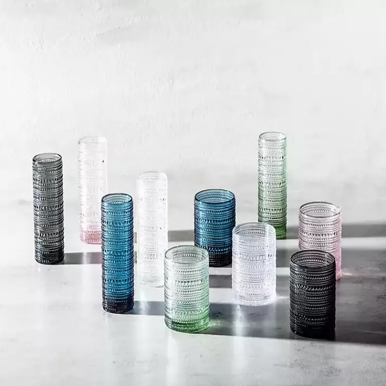 fortessa_blue_jupiter_short_glasses_set_of__2.webp Fortessa Jupiter Short Glasses, Set of 6>Kirklands Home Clearance