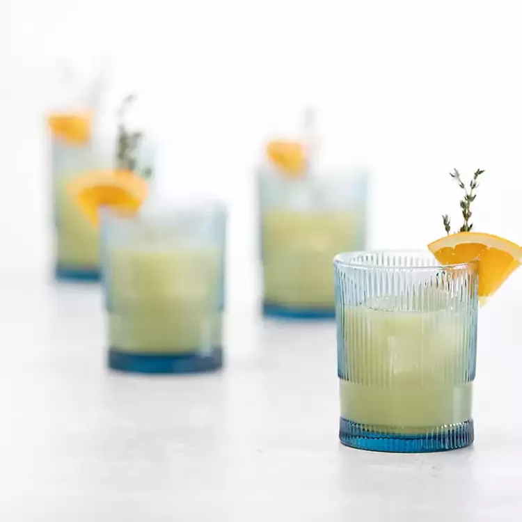 fortessa_blue_noho_tall_glasses_set_of__2.webp Fortessa NoHo Tall Glasses, Set of 4>Kirklands Home Hot