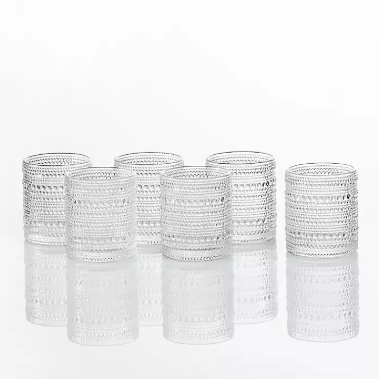 Fortessa Bead Short Glasses, Set of 6>Kirklands Home Hot