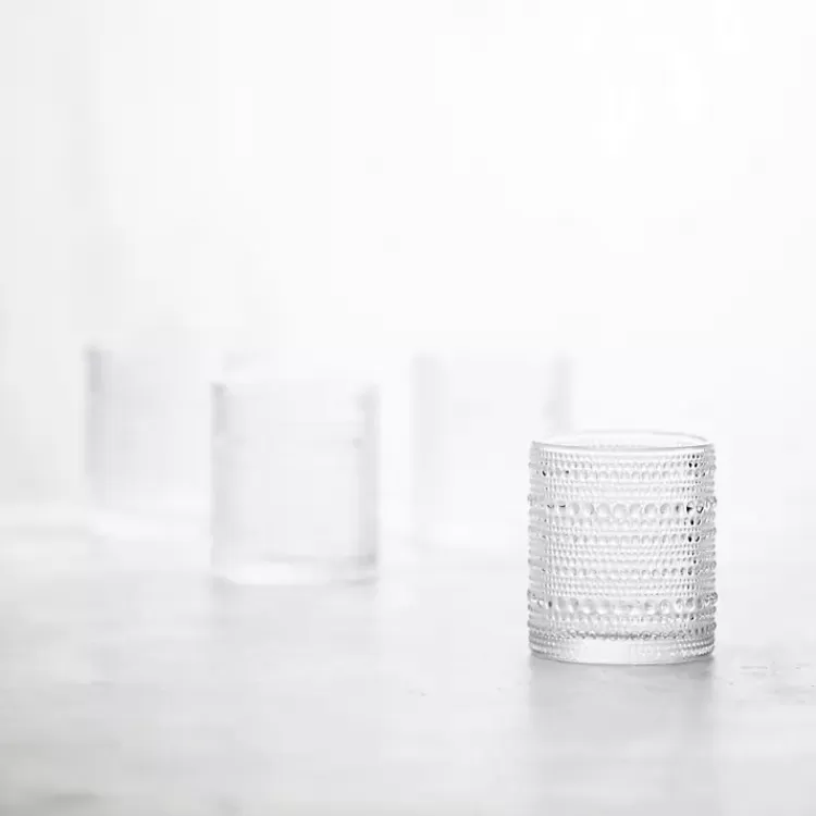 fortessa_clear_bead_short_glasses_set_of__2.webp Fortessa Bead Short Glasses, Set of 6>Kirklands Home Hot