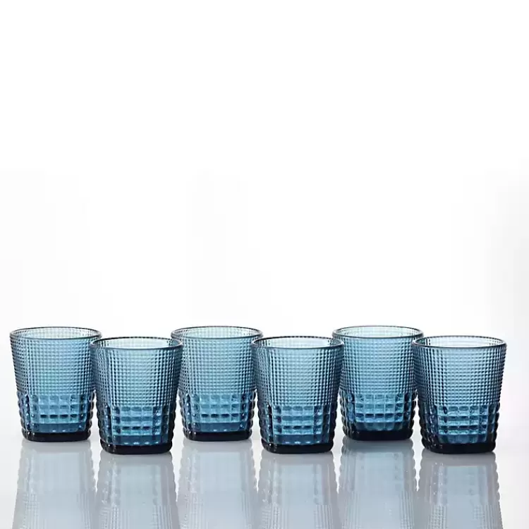 Fortessa Cornflower Malcolm Short Glasses, Set of>Kirklands Home Clearance