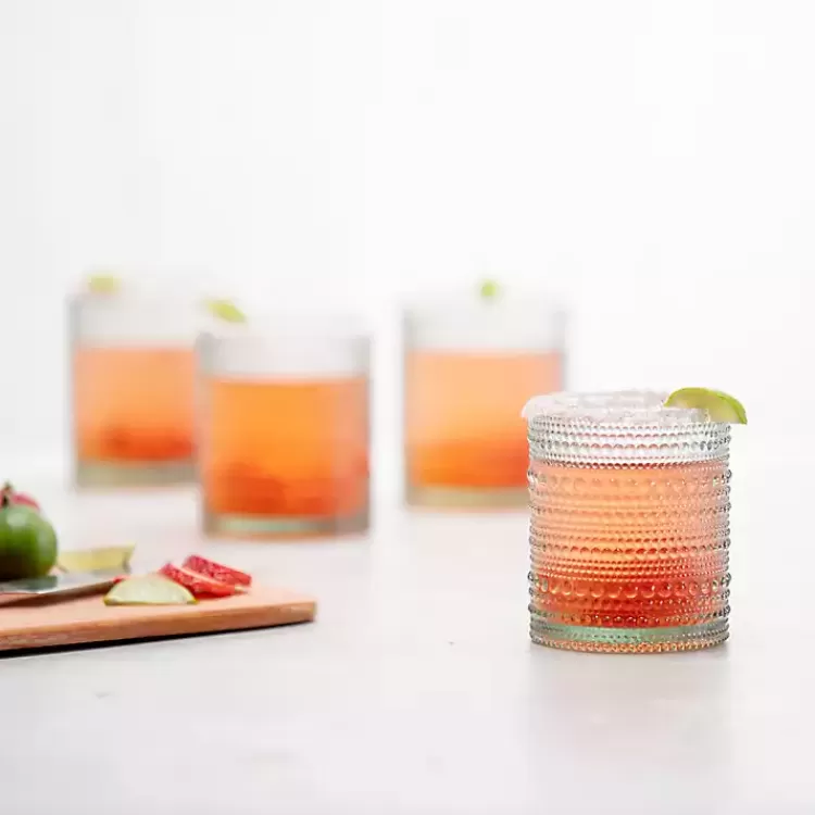 fortessa_sage_bead_short_glasses_set_of__4.webp Fortessa Sage Bead Short Glasses, Set of 6>Kirklands Home Cheap