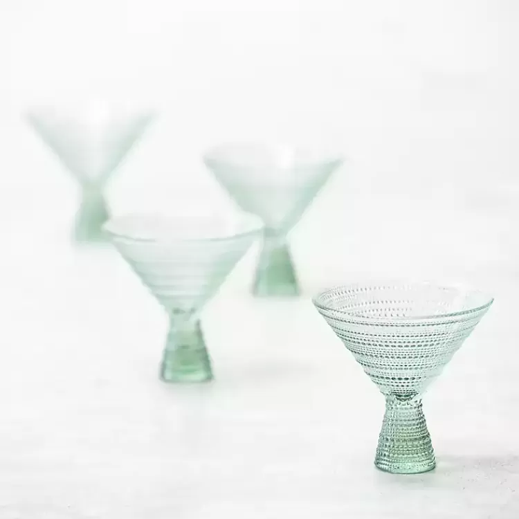 Fortessa Sage Jupiter Martini Glasses, Set of 4>Kirklands Home Store