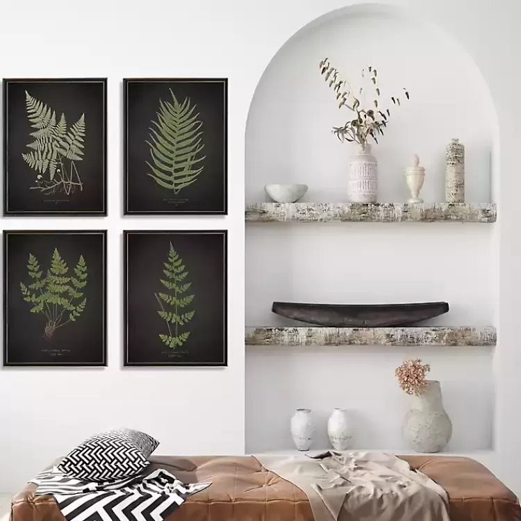 Four Ferns Framed Art Prints, Set of 4>Kirklands Home Fashion
