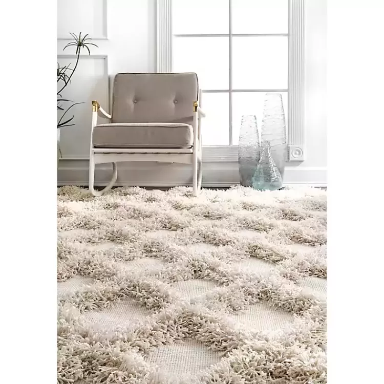 francis_shaggy_diamond_trellis_area_rug_x_2.webp Francis Shaggy Diamond Trellis Area Rug, 7x9>Kirklands Home Clearance