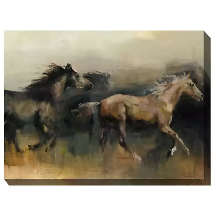 Free Rein Outdoor Canvas Art Print>Kirklands Home Cheap