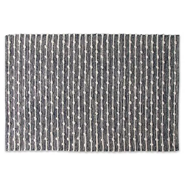 French Recycled Cotton Accent Rug, 2x3>Kirklands Home Flash Sale