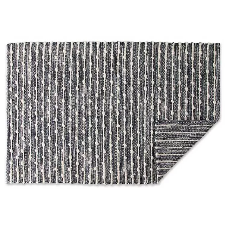 French Recycled Cotton Accent Rug, 2x3>Kirklands Home Flash Sale