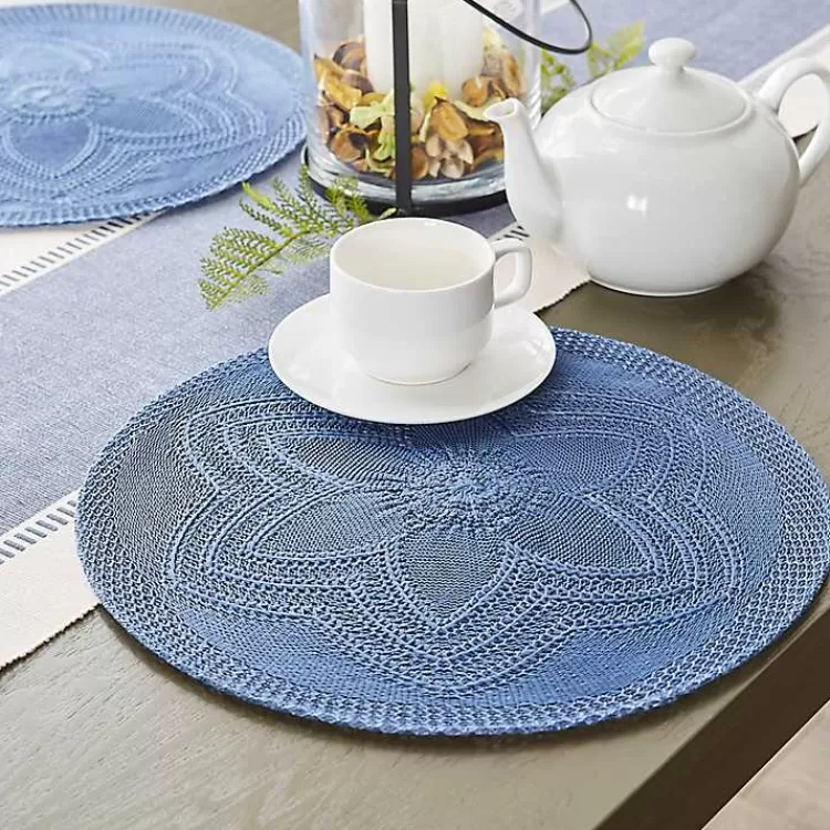 French Woven Round Placemats, Set of 6>Kirklands Home Outlet