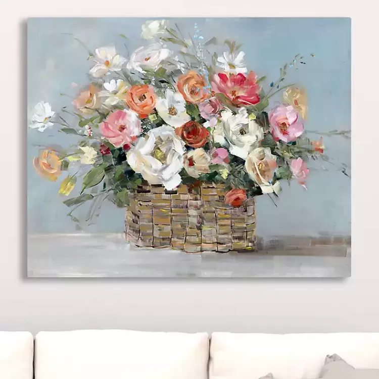 Fresh Flower Market Canvas Art Print>Kirklands Home Online