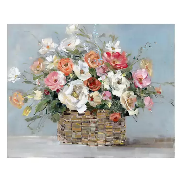 Fresh Flower Market Canvas Art Print>Kirklands Home Online