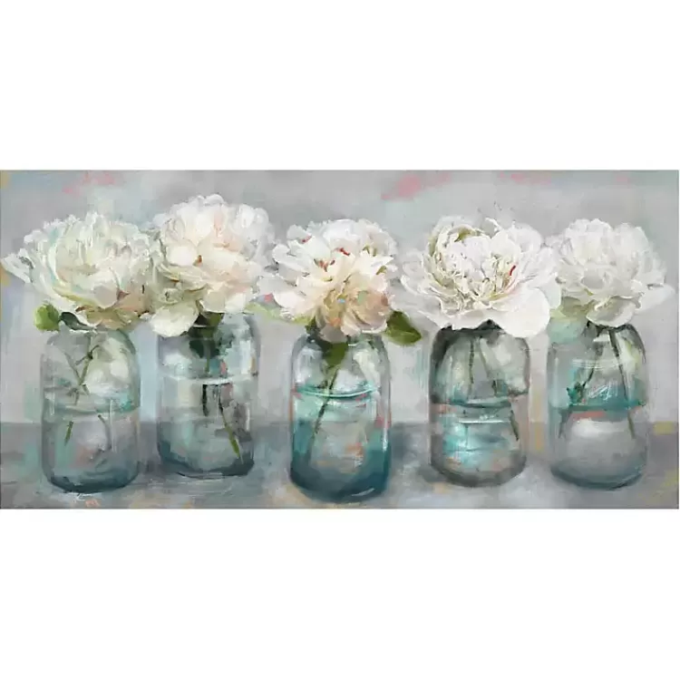 Fresh Picked Peonies Canvas Art Print>Kirklands Home Fashion