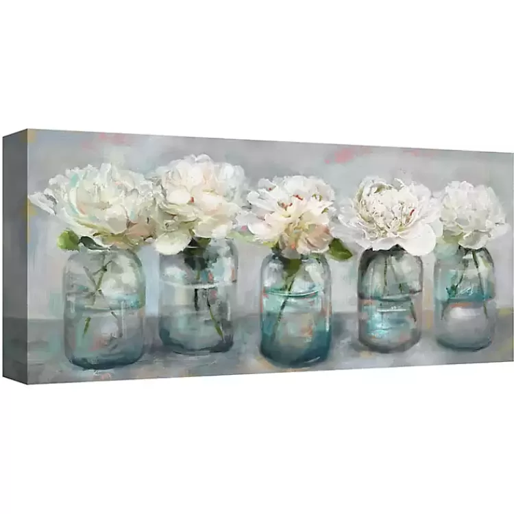 Fresh Picked Peonies Canvas Art Print>Kirklands Home Fashion