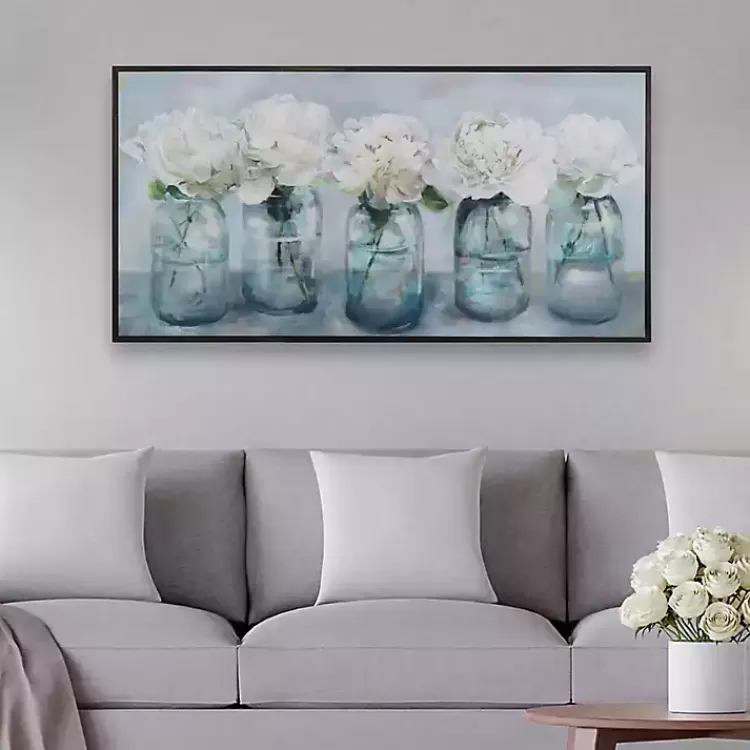 Fresh Picked Peonies Framed Art Print>Kirklands Home New