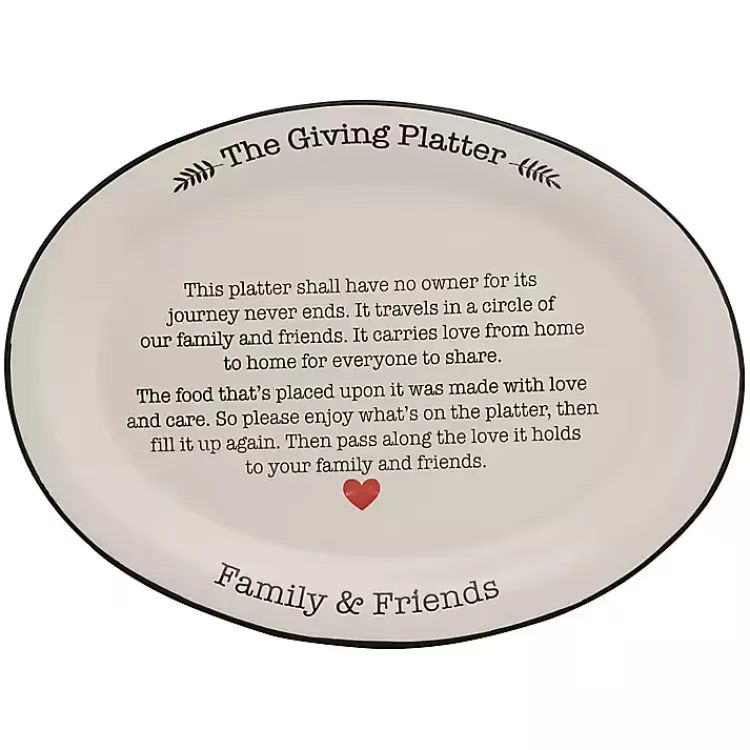 Friends and Family Giving Platter>Kirklands Home Best Sale