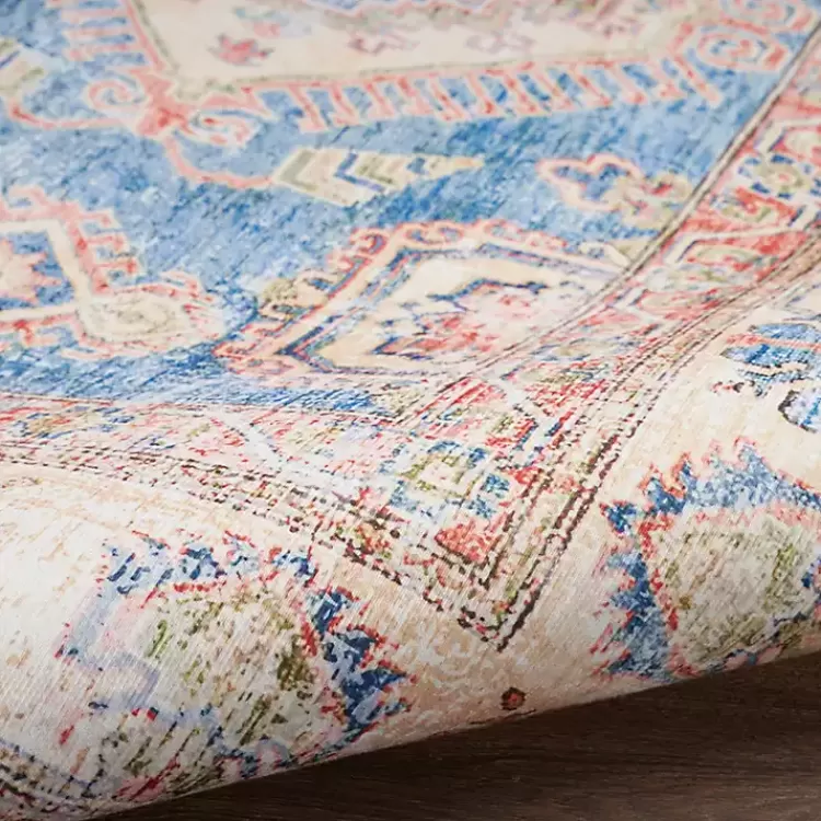 fulton_blue_vintage_medallion_runner_x_4.webp Fulton Vintage Medallion Runner, 2x7>Kirklands Home Clearance