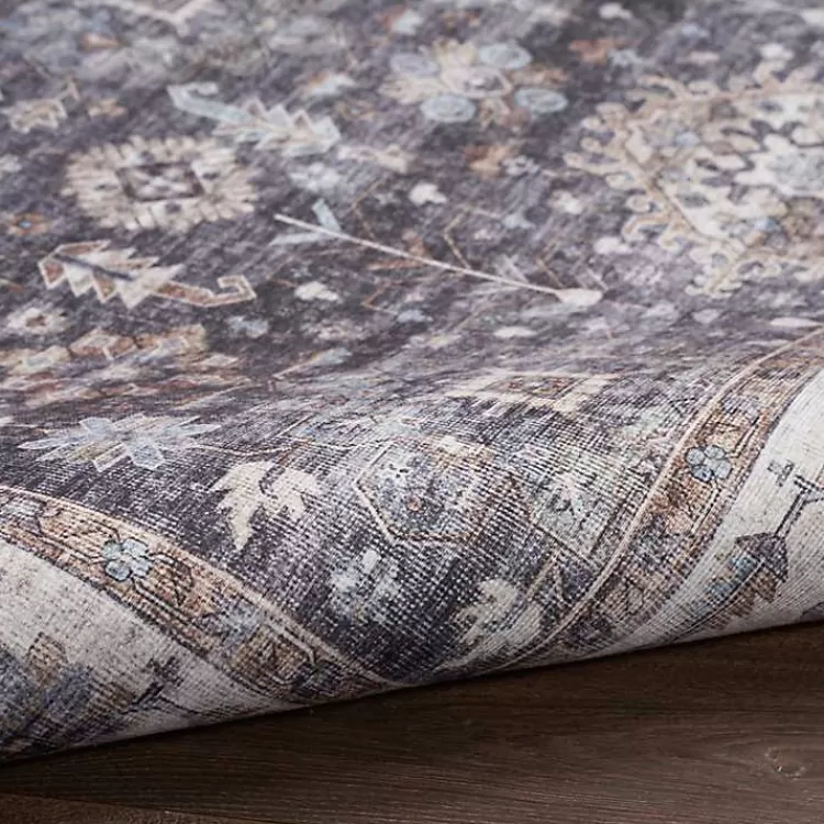 fulton_charcoal_medallion_area_rug_x_4.webp Fulton Charcoal Medallion Area Rug, 5x7>Kirklands Home Flash Sale