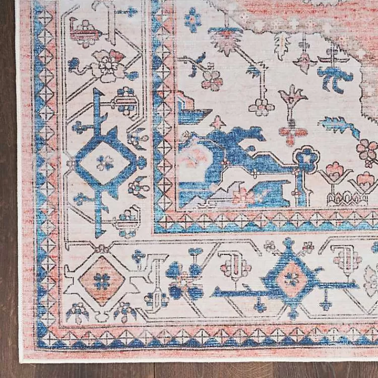 fulton_coral_medallion_area_rug_x_3.webp Fulton Coral Medallion Area Rug, 7x9>Kirklands Home Online