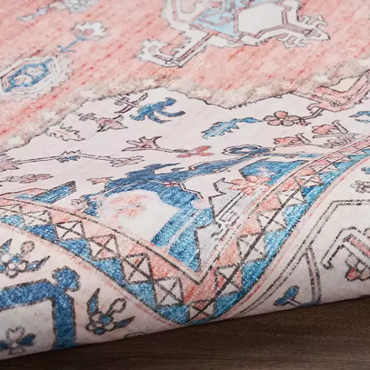 fulton_coral_medallion_runner_x_4.webp Fulton Coral Medallion Runner, 2x7>Kirklands Home Outlet