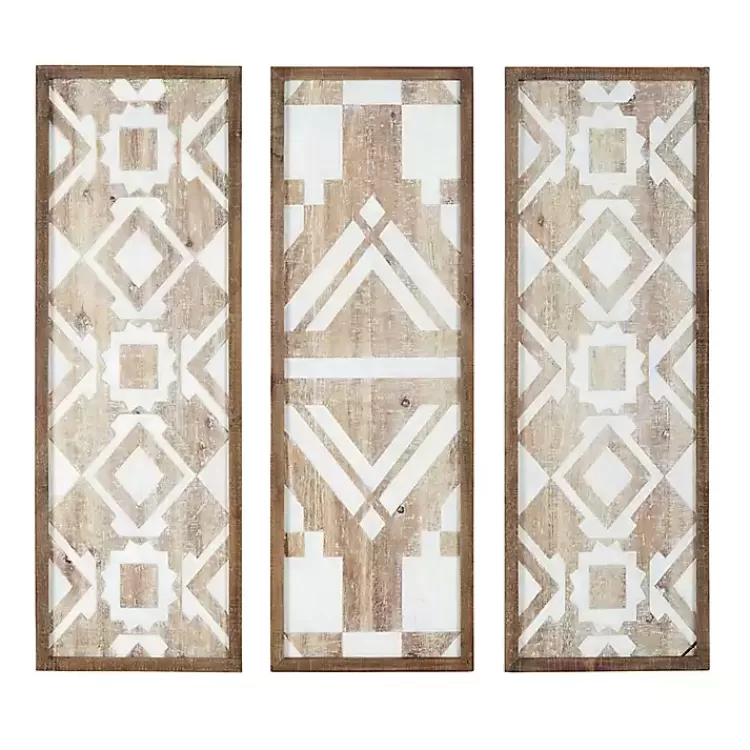 Gail Wooden Plaques, Set of 3>Kirklands Home Shop