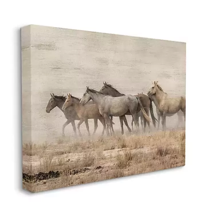 Galloping Horse Herd Canvas Art Print, 40x30 in.>Kirklands Home Store