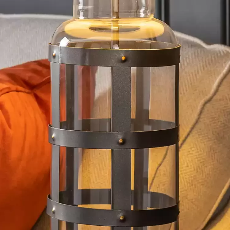 galvanized_metal_glass_jug_table_lamp_2.webp Galvanized Metal Glass Jug Table Lamp>Kirklands Home Outlet