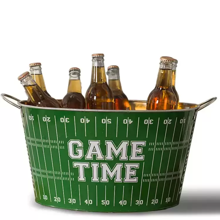 Game Time Football Beverage Bucket>Kirklands Home Outlet