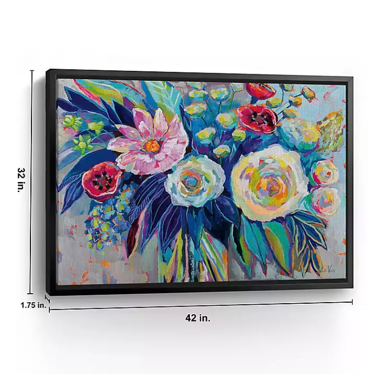 garden_variety_framed_canvas_art_print_2.webp Garden Variety Framed Canvas Art Print>Kirklands Home Fashion
