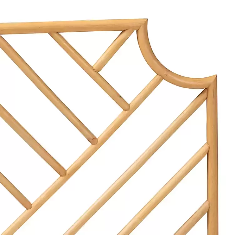 geometric_weave_rattan_queen_headboard_3.webp Geometric Weave Rat Queen Headboard>Kirklands Home Best Sale