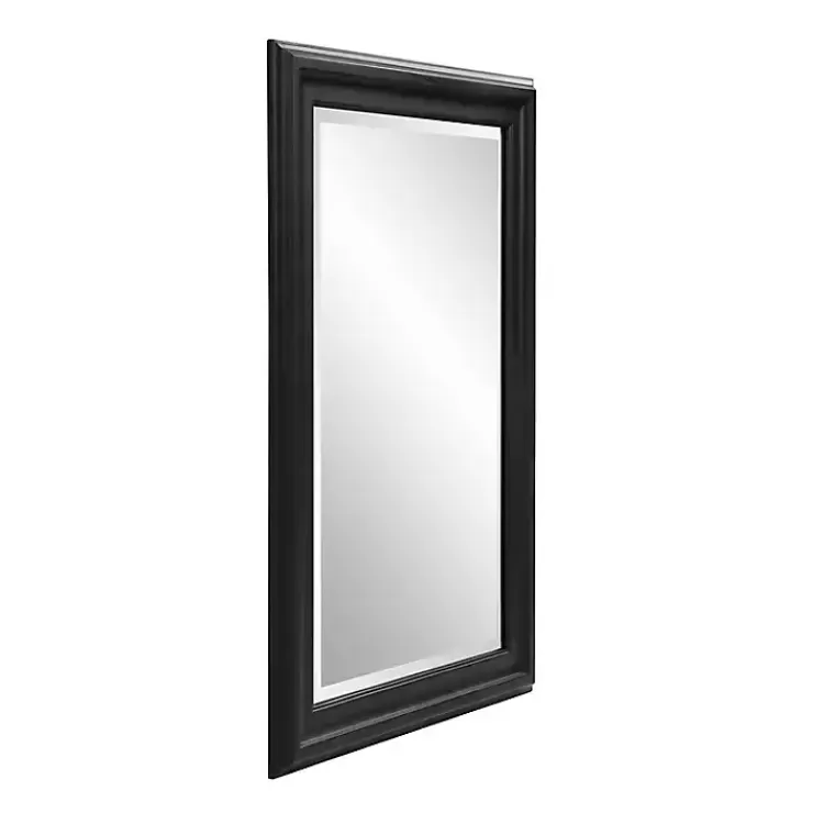 george_black_ridged_rectangular_wall_mirror_2.webp George Ridged Rectangular Wall Mirror>Kirklands Home Clearance