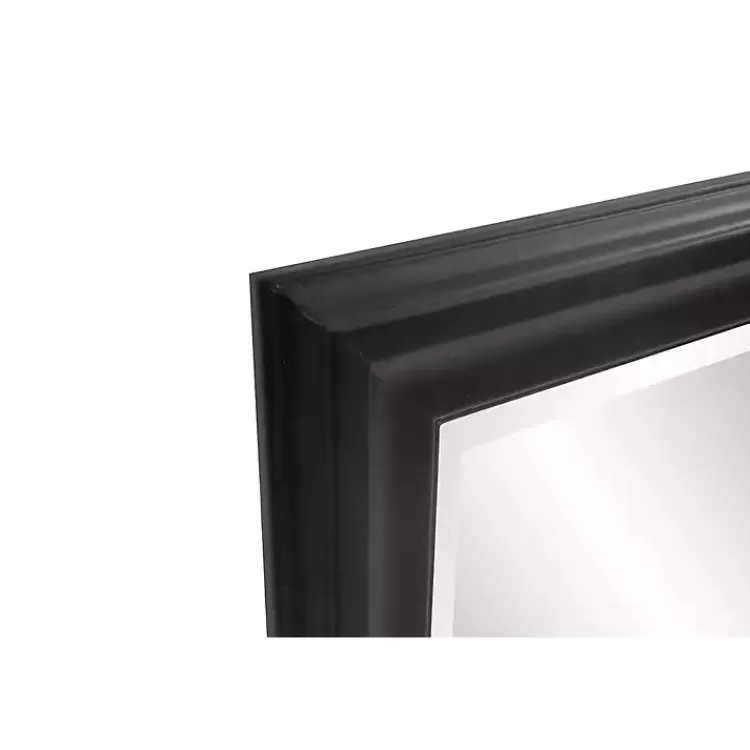 george_black_ridged_rectangular_wall_mirror_3.webp George Ridged Rectangular Wall Mirror>Kirklands Home Clearance