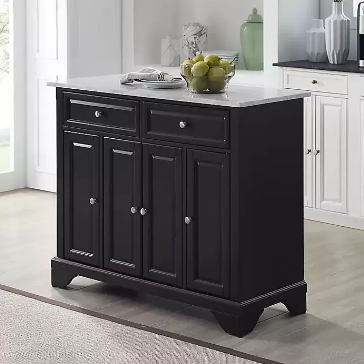 gia_black_and_white_marble_kitchen_island_5.webp Gia Black and White Marble Kitchen Island>Kirklands Home Discount