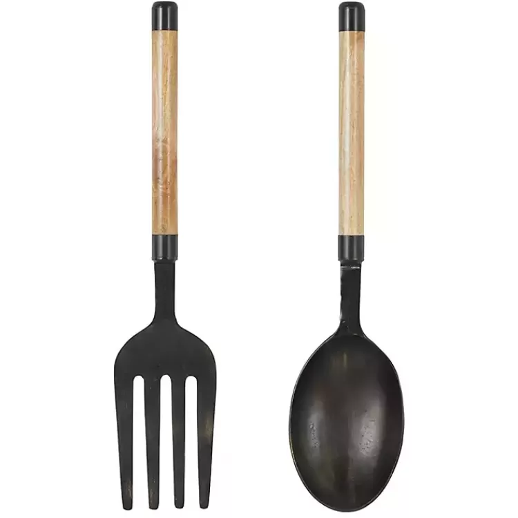 Giant 2-pc. Spoon And Fork Wall Sculptures>Kirklands Home Flash Sale