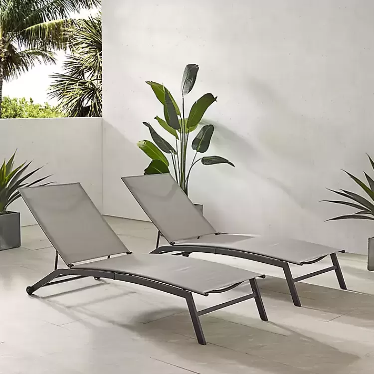 gibson_gray_mesh_outdoor_loungers_set_of__4.webp Gibson Gray Mesh Outdoor Loungers, Set of 2>Kirklands Home Discount